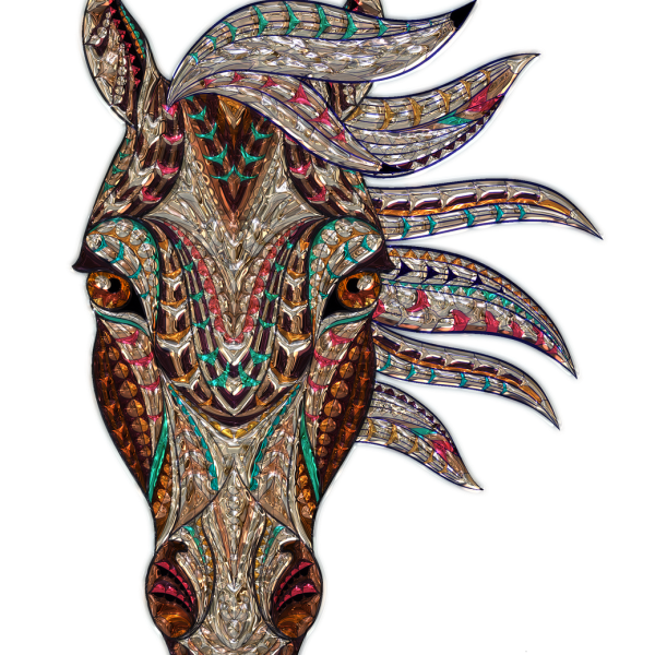 Pieza en Vidrio Soplado